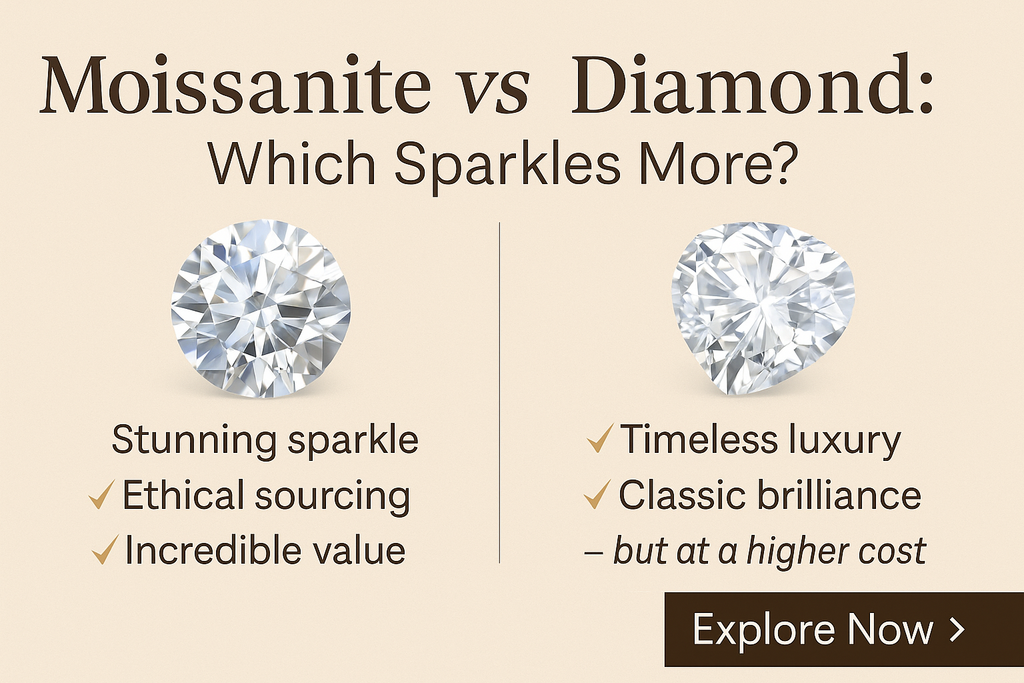 Moissanite vs Diamond: Which is Better for Your Engagement Ring?