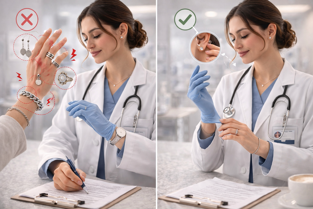 Can Nurses Wear Sterling Silver Jewelry? The Complete Hospital-Safe Guide (2026)
