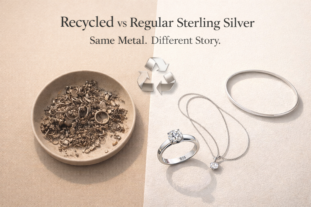 Recycled Sterling Silver vs Regular: Is There a Real Difference? (2026)