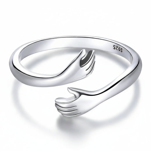 925 Sterling Silver His Big Loving Hugs adjustable ring – Jewelry Towns