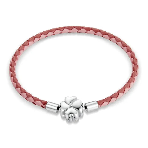 Lucky clover bracelet in 17 cm and 19 cm lengths