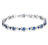🌹 Rose Gold Chain Link Bracelet – Bold Elegance with a Feminine Sparkle