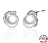 Pearl Push-back Earrings | Fashion Jewelry | Earrings for Girls | Stud Earrings