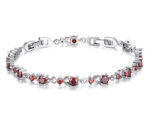 🌹 Rose Gold Chain Link Bracelet – Bold Elegance with a Feminine Sparkle
