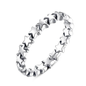 Silver Star Ring | Women Ring | Engagement Rings | Girls Promise Ring