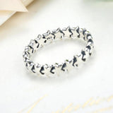 925 Sterling Silver Star Ring for Women – Minimalist Stackable Celestial Jewelry