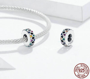 Colourful Flags Charm