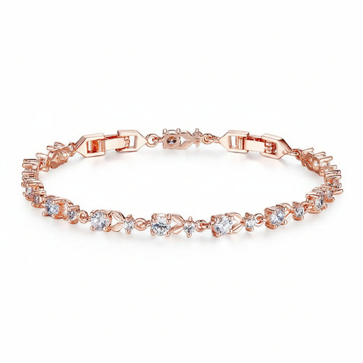 925 sterling silver chain link bracelet – six colours