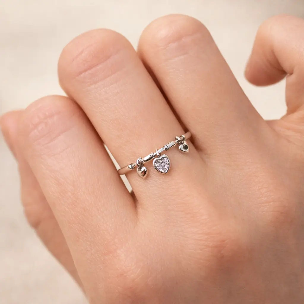 A curated collection of luxury 925 sterling silver rings from Jewelry Towns featuring moissanite, floral, and minimalist designs