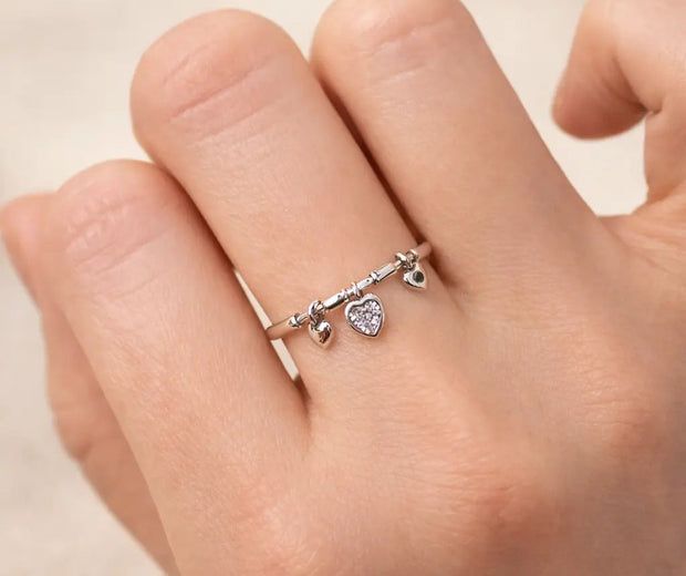 A curated collection of luxury 925 sterling silver rings from Jewelry Towns featuring moissanite, floral, and minimalist designs