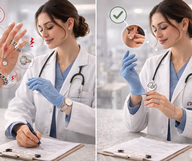 Can Nurses Wear Sterling Silver Jewelry? The Complete Hospital-Safe Guide (2026)