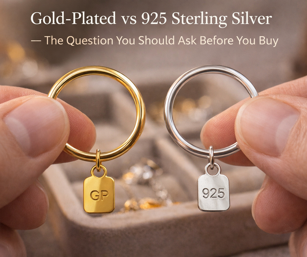difference between gold plated and 925 sterling silver before buying jewelry