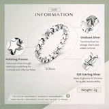 925 Sterling Silver Star Ring Jewelry Town Store