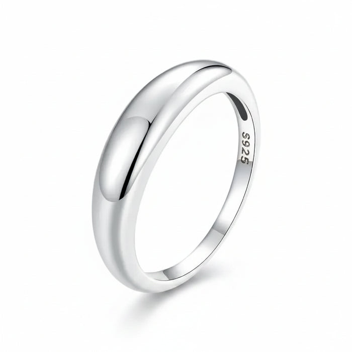 Classic-Silver-Band-Ring-925-Sterling-Silver-Minimalist-Style