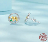 Elephant Stud Earrings.