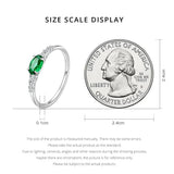 Emerald Green Cabochon Ring.