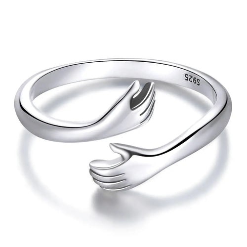 925 Sterling Silver His Big Loving Hugs adjustable ring – Jewelry Towns
