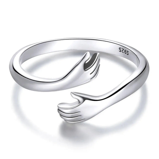 925 Sterling Silver His Big Loving Hugs adjustable ring – Jewelry Towns