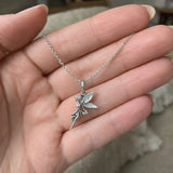 Flower Fairy Pendant Necklace Jewelry Town Store