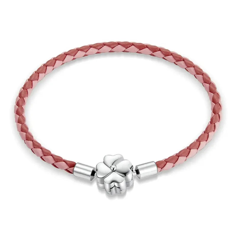 Lucky clover bracelet in 17 cm and 19 cm lengths