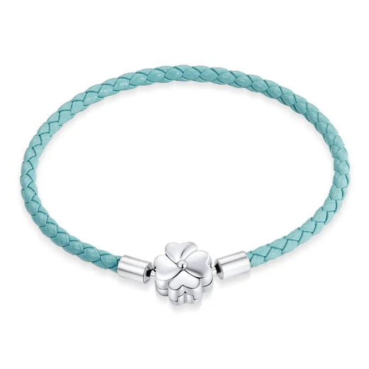 925 sterling silver lucky clover bracelet collection