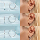 Huggie Hoop Earrings.
