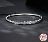 ✨ Moissanite Adjustable Elastic Bracelet.