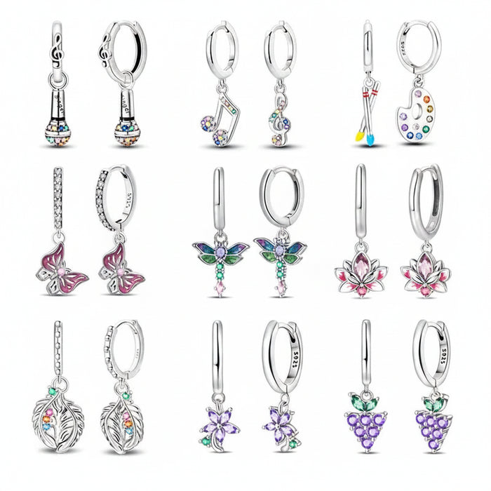 925 sterling silver drop earrings collection - 15 designs
