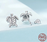 Sea Turtle Earrings.