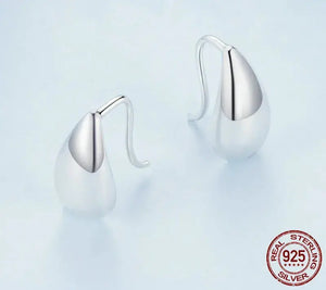 Teardrop High-Gloss Earrings.