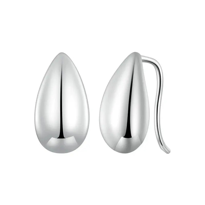 Teardrop High-Gloss Earrings.