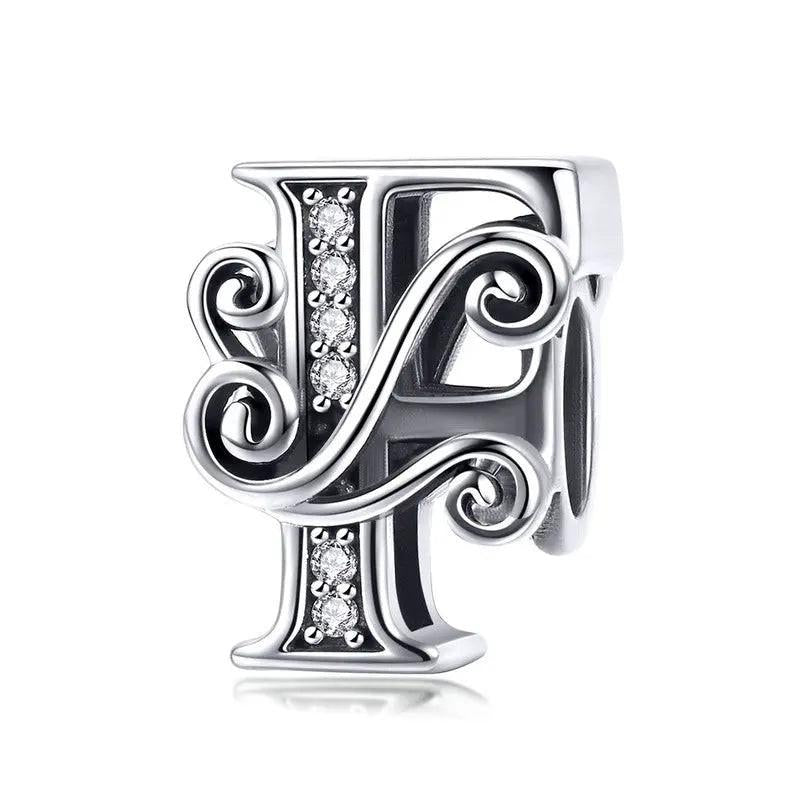 Alphabet Bead Charms 