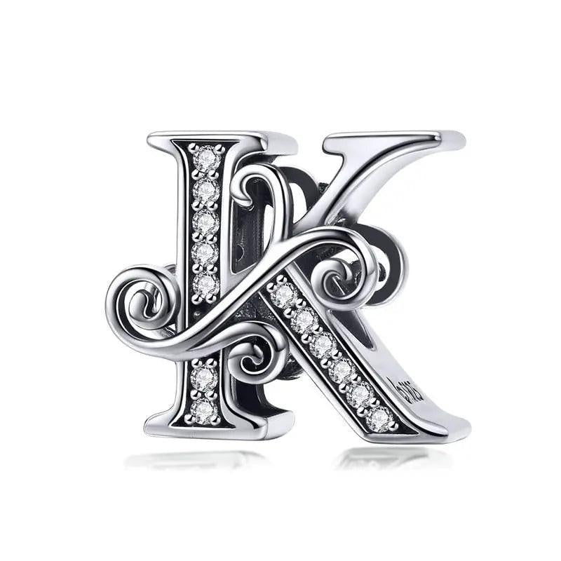 Alphabet Bead Charms 