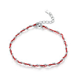 Black & Red Rope Bracelet