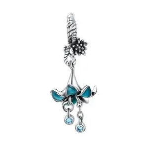 Enamel Flower Charm 