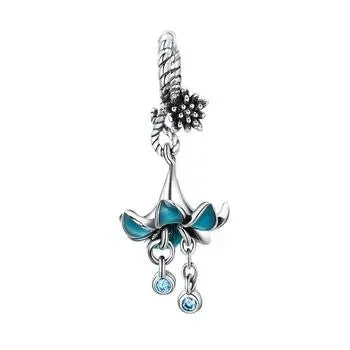 Enamel Flower Charm 