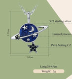 Secret Planet Sparkling Star Necklace 