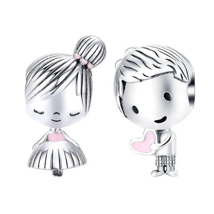 Boy and Girl Charm 