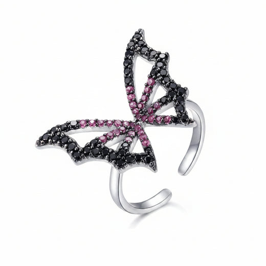 Butterfly Elf Zircon Ring in 925 Sterling Silver – Jewelry Towns
