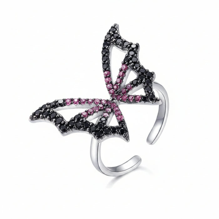 Butterfly Elf Zircon Ring in 925 Sterling Silver – Jewelry Towns