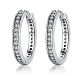 CZ Hoop Earrings