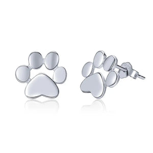 Animal Paw Stud Earrings 