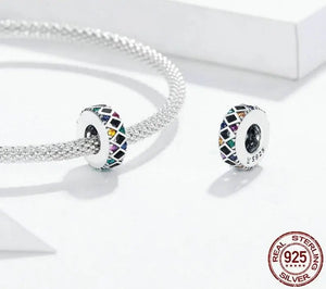 Colourful Flags Charm 