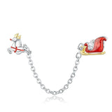 Cute Reindeer Metal Beads 