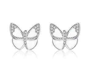 Butterfly Stud Earrings 