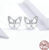 Butterfly Stud Earrings 