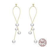 Elegant Pearl Drop Earrings | Earrings for Women| Drop Dangle Earrings