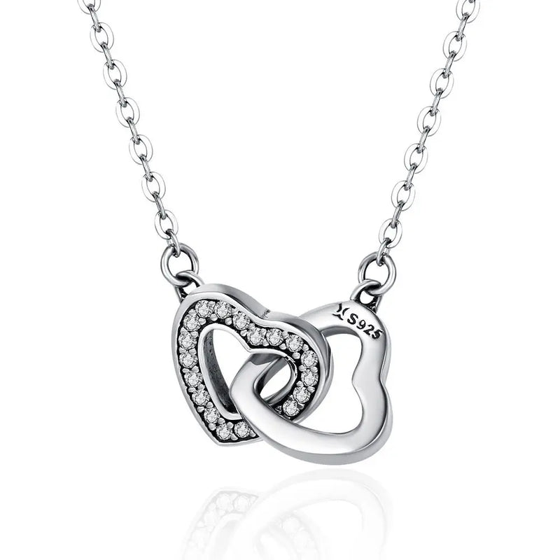 Connected Heart Necklace 
