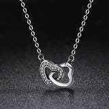 Connected Heart Necklace 