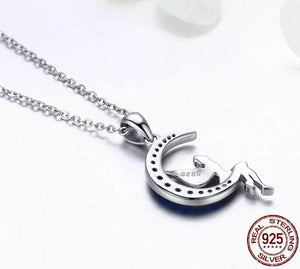 Lucky Fairy in Blue Moon Necklaces 